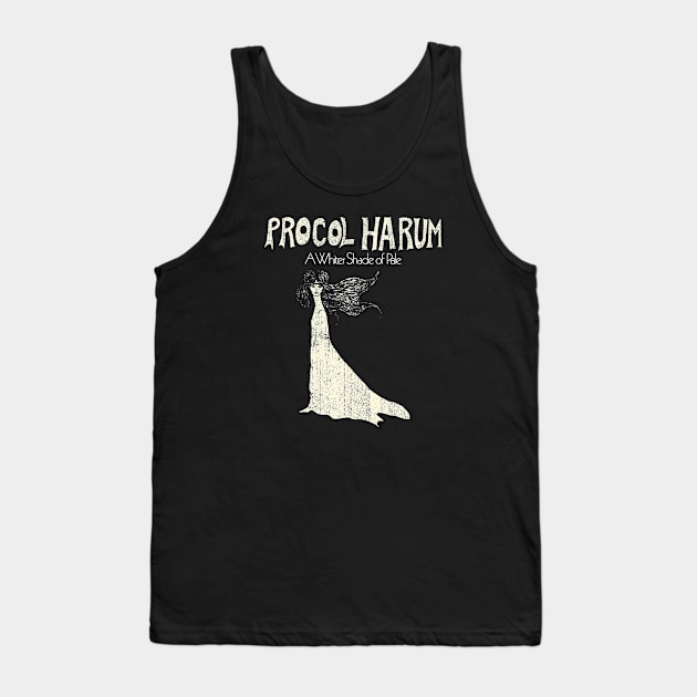 Procol Harum Rock Band Tank Top by PUBLIC BURNING